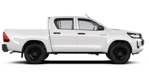 Toyota Hilux von der Seite