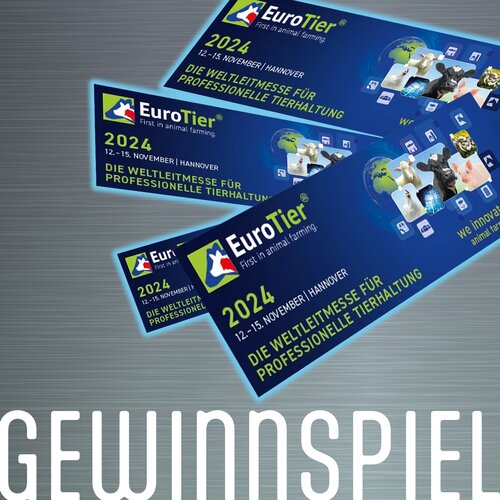 Gewinnspiel Alarm! 🚨🎉 
Wir verlosen 5 x 2 Eintrittskarten für die EuroTier in Hannover. Nutze jetzt deine Chance und...