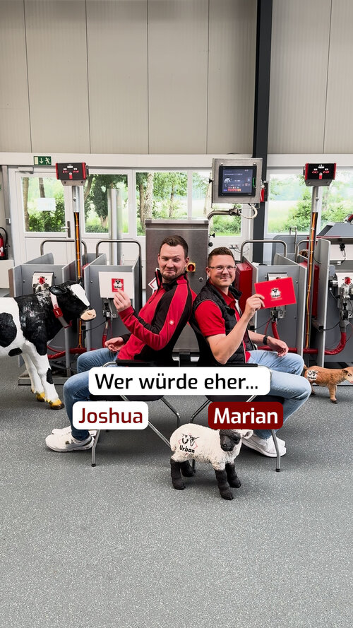 Wer würde eher… 😉 
Wir haben Joshua und Marian gefragt! 🤓  Wer würde eher einen Kochwettbewerb gewinnen?🍴 Schaut rein,...