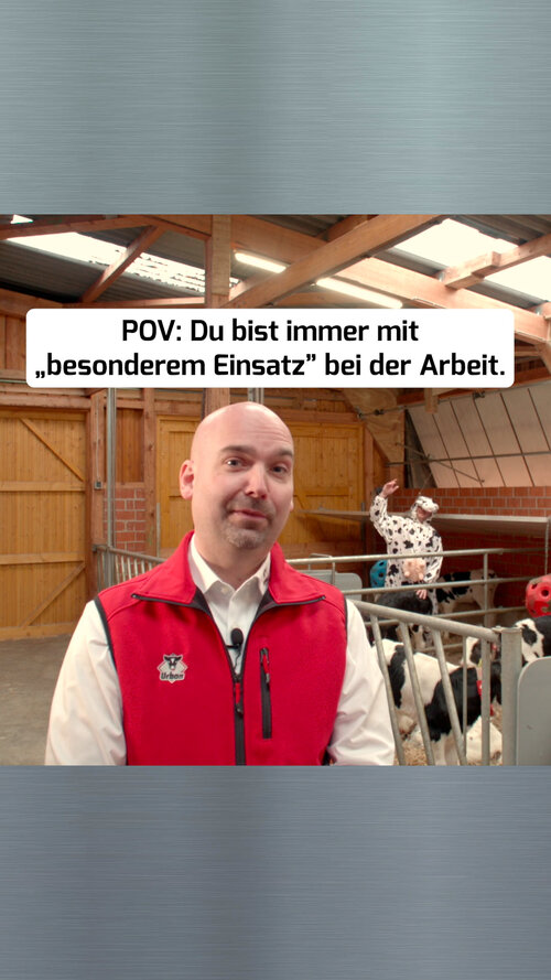 POV: Du bist immer mit „besonderem Einsatz“ bei der Arbeit! 🐄 

#trendvideo #memevideo #AusderPraxisfürdiePraxis...