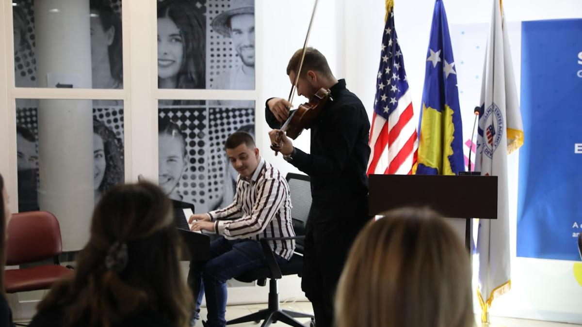 Gjakova Youth Opens New Music School With USAID Support 