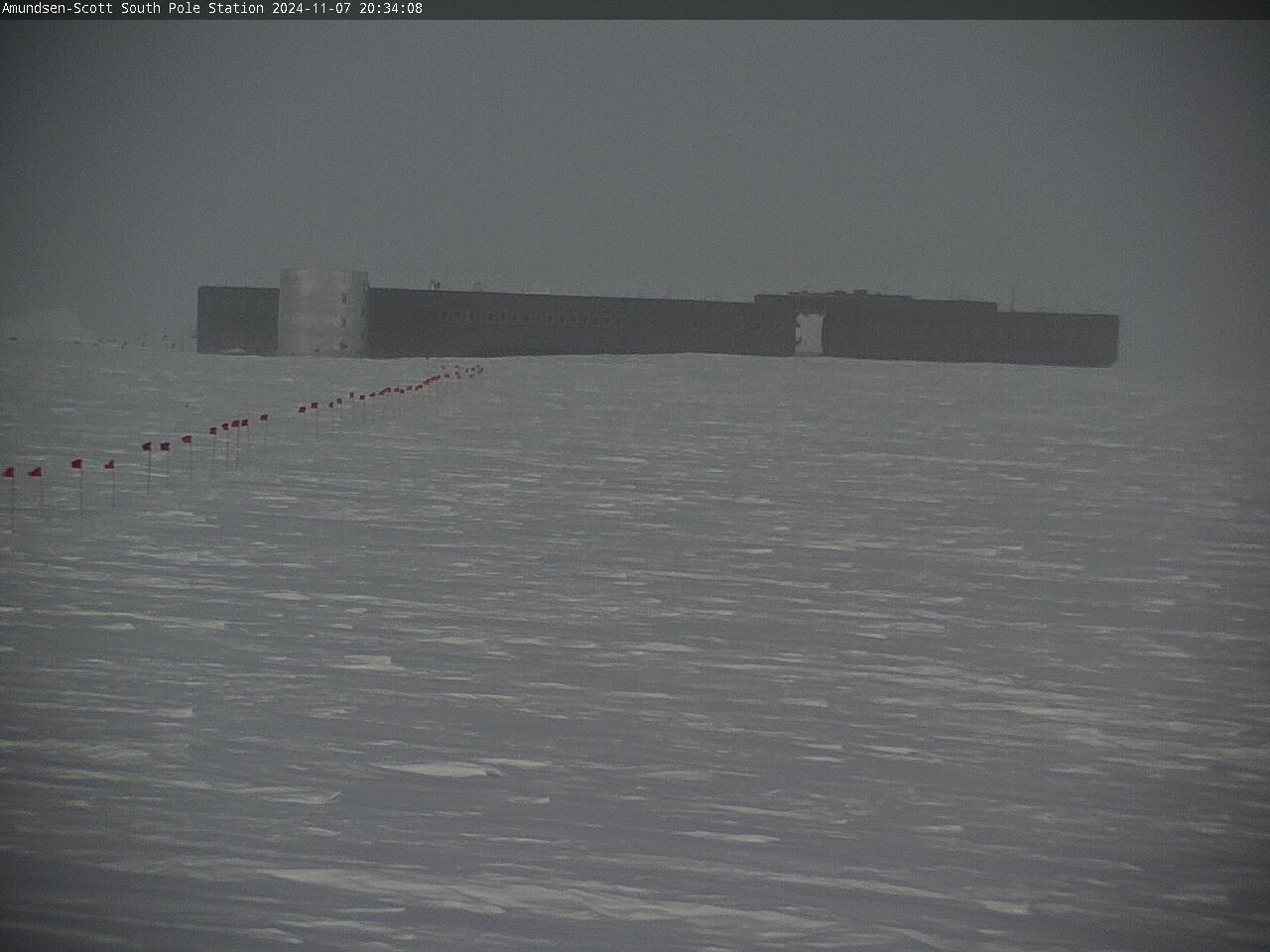 South Pole Station - Amundsen-Scott South Pole Station Webcam