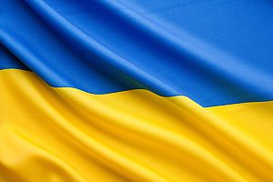 Flagge der Ukraine