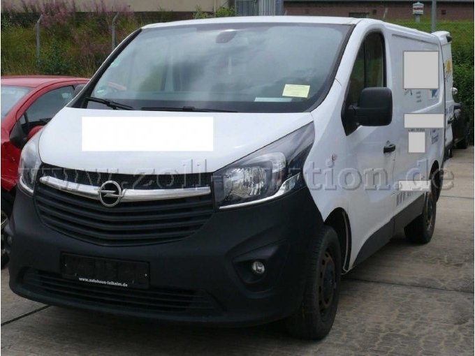 Frontansicht Opel Vivaro