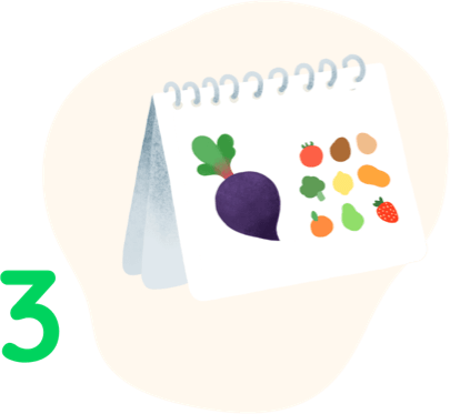 Calendrier des fruits et légumes